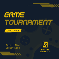 Game Tournament Instagram Post Design