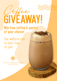 Coffee Giveaway Cafe Poster Image Preview
