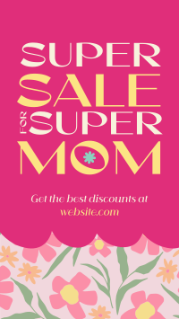 Mother's Day Sale Promo YouTube Short Design