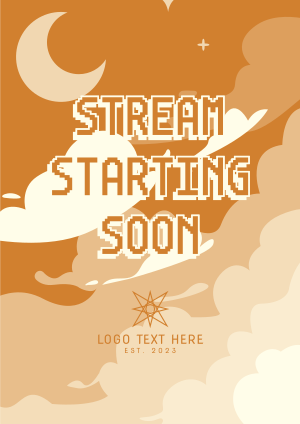Dreamy Cloud Streaming Flyer Image Preview