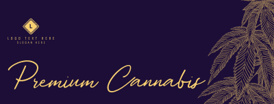 Premium Marijuana Facebook cover Image Preview