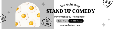 One Night Comedy Show LinkedIn banner Image Preview