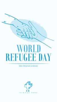 We Celebrate all Refugees Facebook story Image Preview