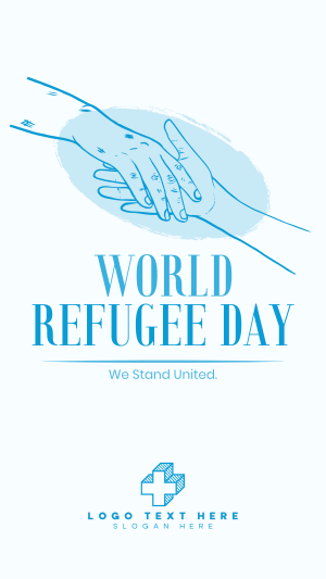 We Celebrate all Refugees Facebook story Image Preview