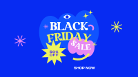 Abstract Black Friday Facebook event cover Image Preview