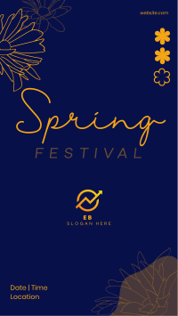 Spring Festival Instagram Story Design