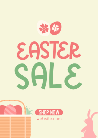 Easter Basket Sale Poster Image Preview