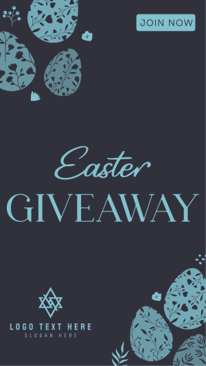 Easter Egg Giveaway Facebook story Image Preview