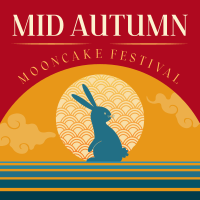 Mid Autumn Mooncake Festival Instagram Post Design