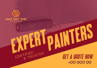Expert Painters Postcard Image Preview