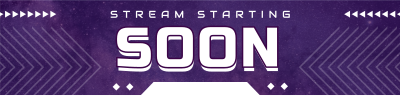 Stream Starting Soon Twitch Banner Image Preview