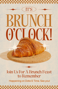Retro Brunch Month Invitation Preview