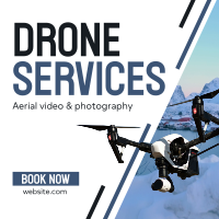 Professional Drone Service Instagram Post Design