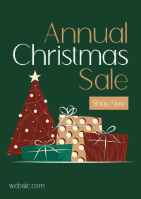 Annual Christmas Sale Poster Image Preview