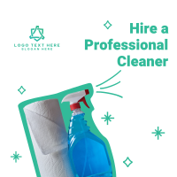 Discounted Professional Cleaners Linkedin Post Image Preview