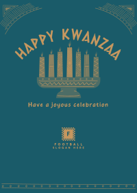 Kwanzaa Candles Poster Image Preview