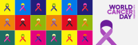 Cancer Day Pop Art Twitter Header Image Preview