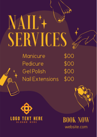 Nail Spa Magic Flyer Design