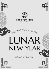 Lunar Year Tradition Poster Design