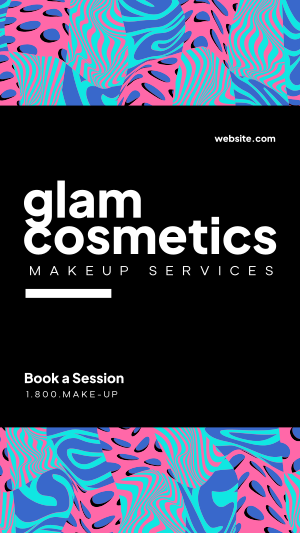 Glam Cosmetics Instagram story Image Preview