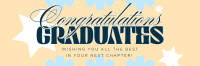 Geometric Graduation Twitter header (cover) Image Preview