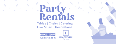 Party Services Facebook cover Image Preview