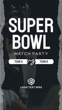 Watch SuperBowl Live Instagram Story Design