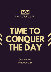 Conquer the Day Flyer Image Preview