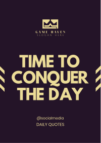 Conquer the Day Flyer Image Preview