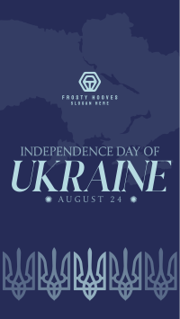 Symbolic Ukraine Independence TikTok Video Image Preview