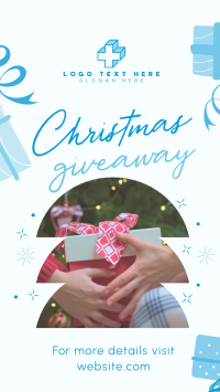 Christmas Giveaway Instagram Story Design