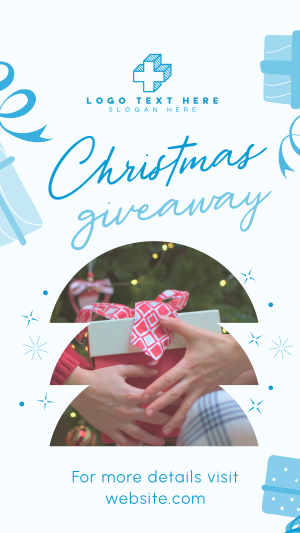 Christmas Giveaway Instagram story Image Preview
