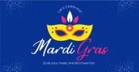 Mardi Mask Facebook ad Image Preview