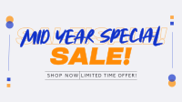Minimalist Mid Year Sale Animation Image Preview