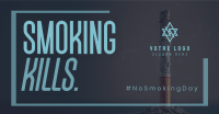 Minimalist Smoking Day Facebook ad Image Preview