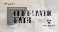 Sleek and Simple Home Renovation Facebook event cover Image Preview