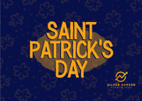 St. Patrick's Clover Postcard Image Preview