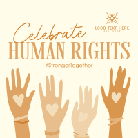 Human Rights Campaign Linkedin Post Design