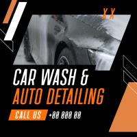 Car Wash Auto detailing Service Instagram Post Design