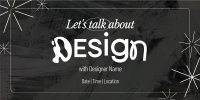 Minimalist Design Seminar Twitter post Image Preview