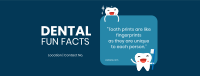 Dental Facts Facebook cover Image Preview