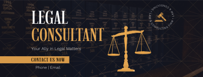 Corporate Legal Consultant Facebook cover Image Preview