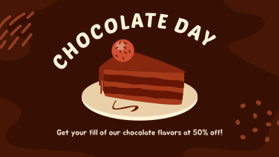 Chocolate Cake Facebook event cover Image Preview