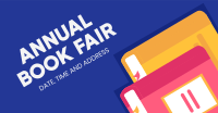 Book Fair Facebook Ad Design