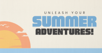 Minimalist Summer Adventure Facebook ad Image Preview