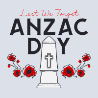 Remembering Anzac Day Instagram post Image Preview