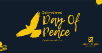 Flying Peace Dove Facebook Ad Design