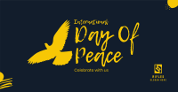 Flying Peace Dove Facebook ad Image Preview