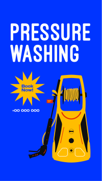 Pressure Washing Expert Instagram Story Design