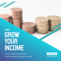 Financial Growth Instagram Post Design